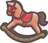 Wooden Rocking Horse